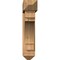 Ekena Millwork Merced Arts and Crafts Smooth Bracket w/ Offset Brace, Western Red Cedar, 7 1/2"W x 34"D x 34"H BKT0806X34X34MRC03SWR - alternate 2